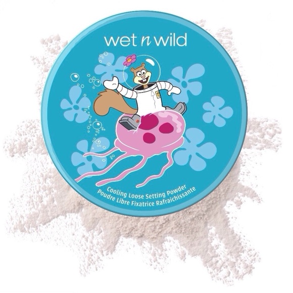 Wet N Wild SpongeBob Limited Ed. Seas The Day Cooling Makeup Finishing Powder - Picture 2 of 10